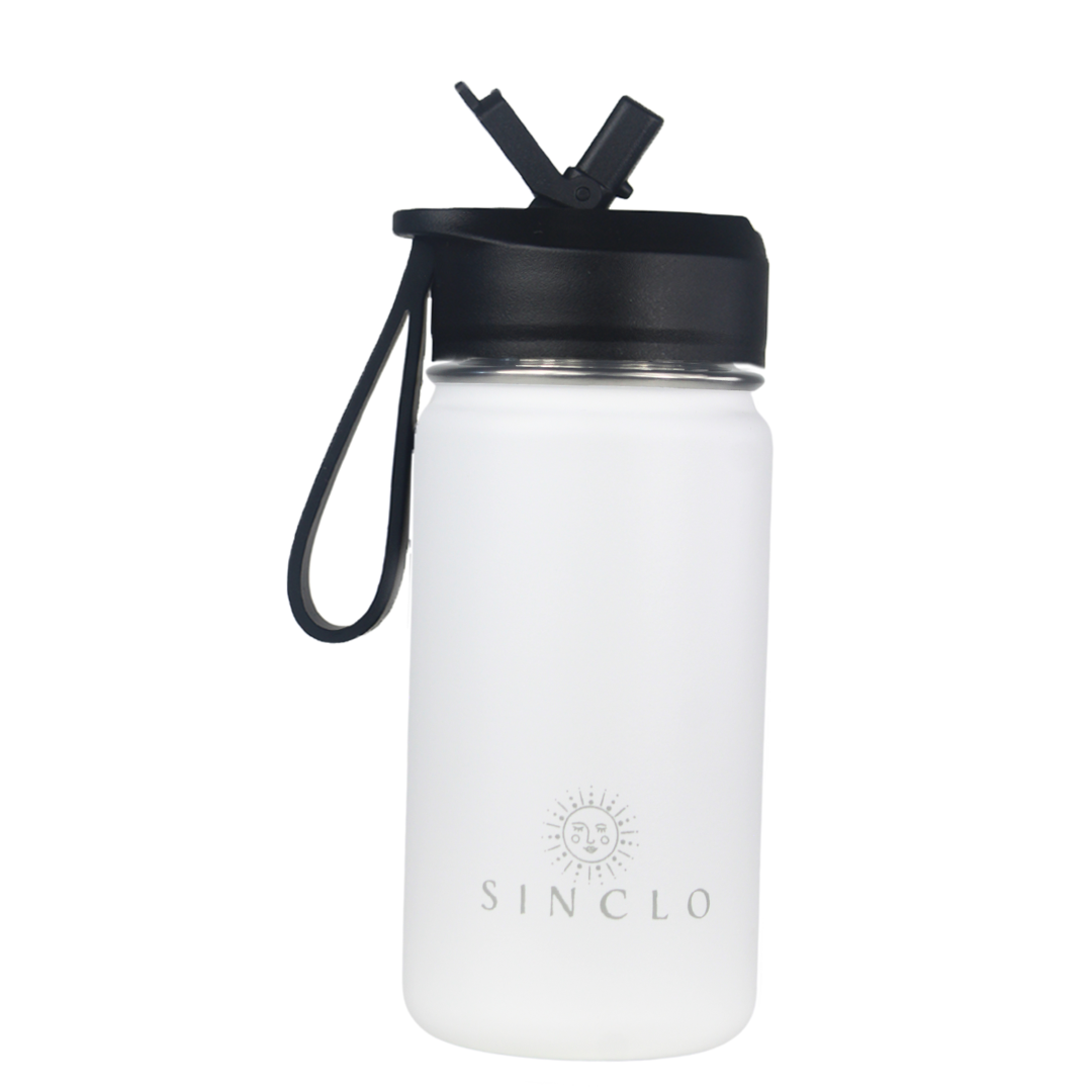 The Babi 400ml Water Bottle (White)