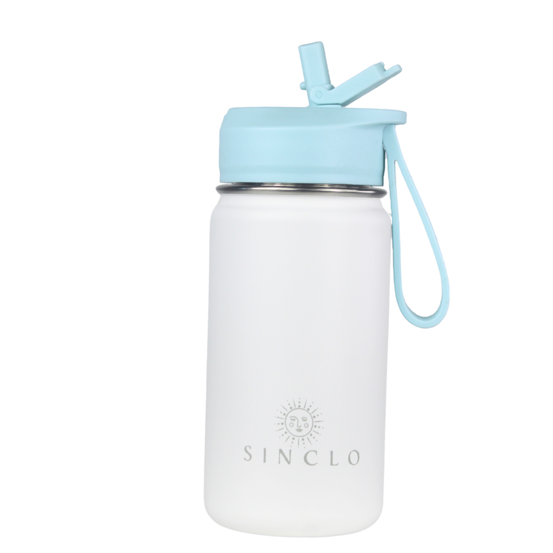 The Babi 400ml Water Bottle (White)