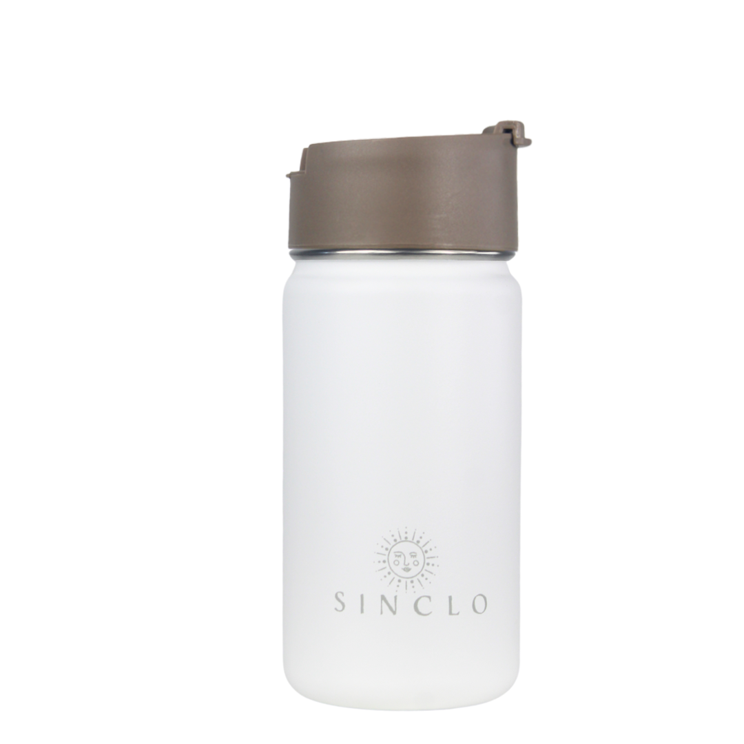 The Babi 400ml Water Bottle (White)