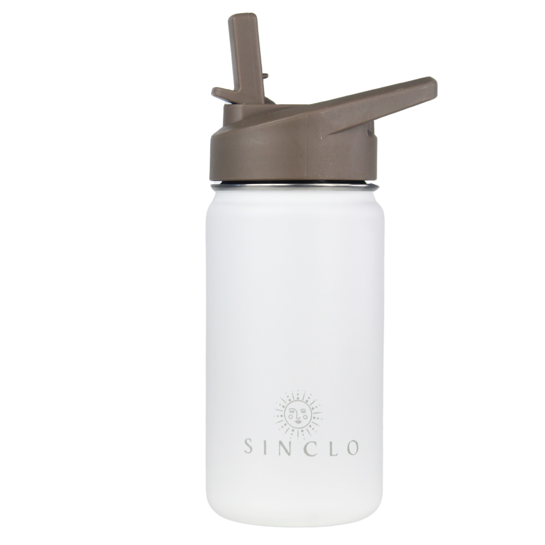 The Babi 400ml Water Bottle (White)