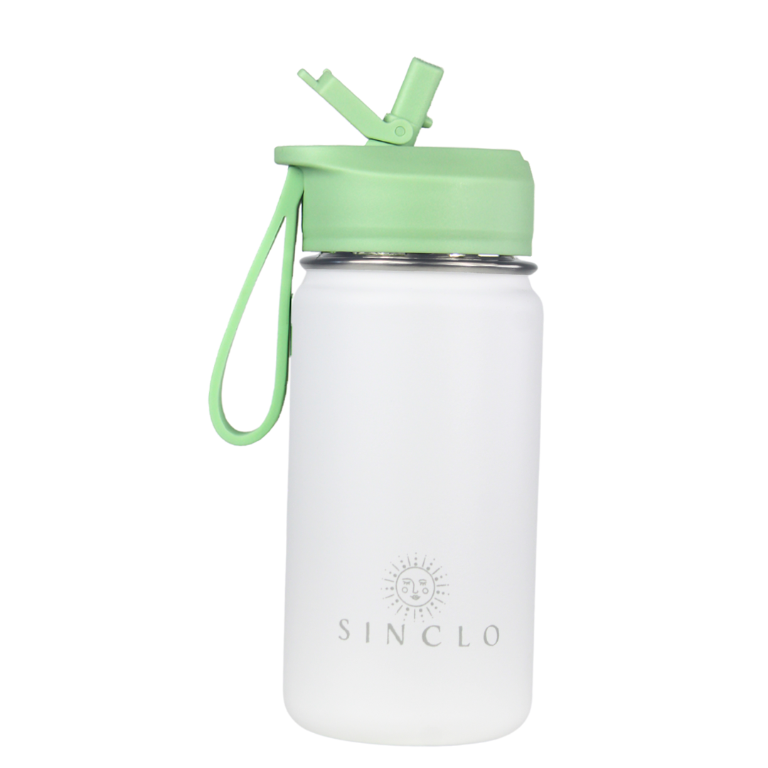 The Babi 400ml Water Bottle (White)