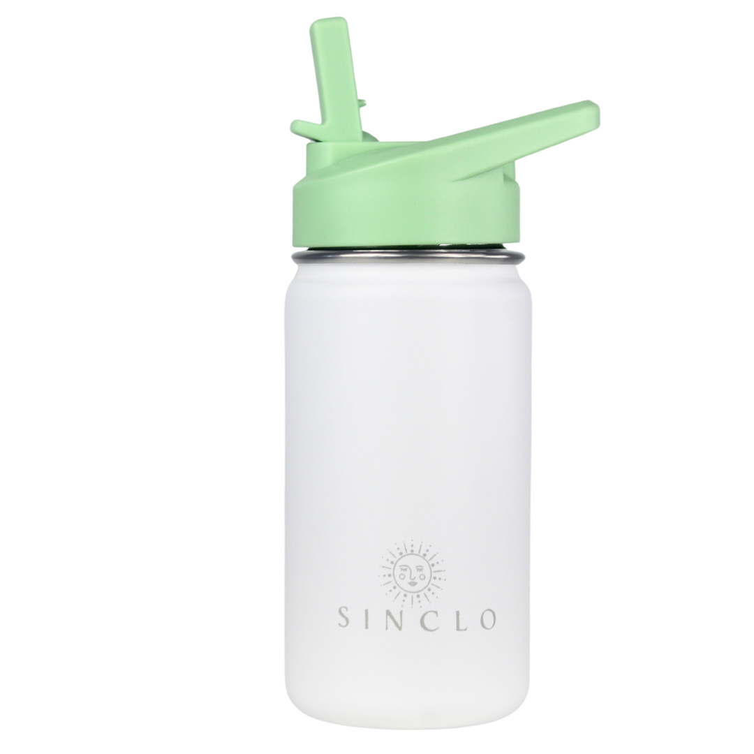 The Babi 400ml Water Bottle (White)