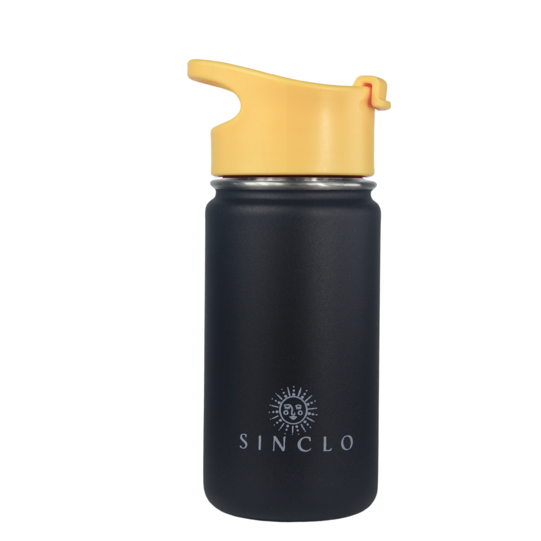 The Babi 400ml Water Bottle (Black)