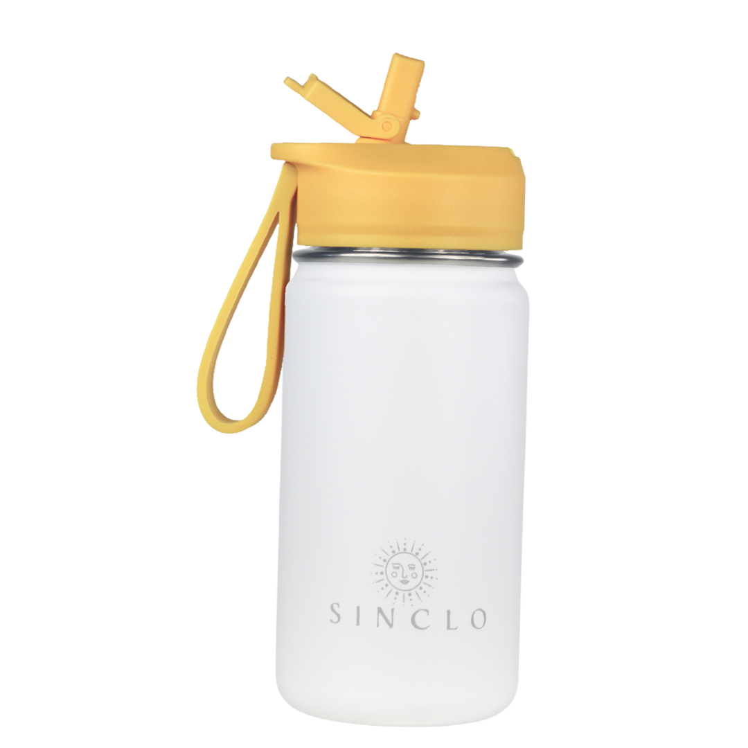 The Babi 400ml Water Bottle (White)