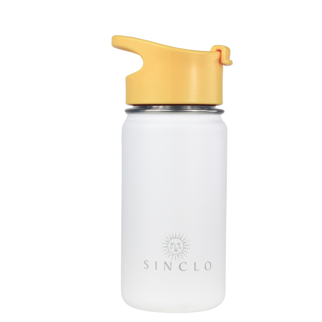 The Babi 400ml Water Bottle (White)