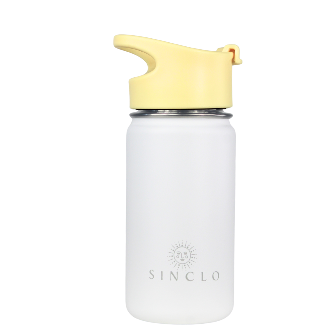 The Babi 400ml Water Bottle (White)