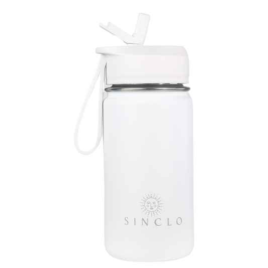 The Babi 400ml Water Bottle (White)